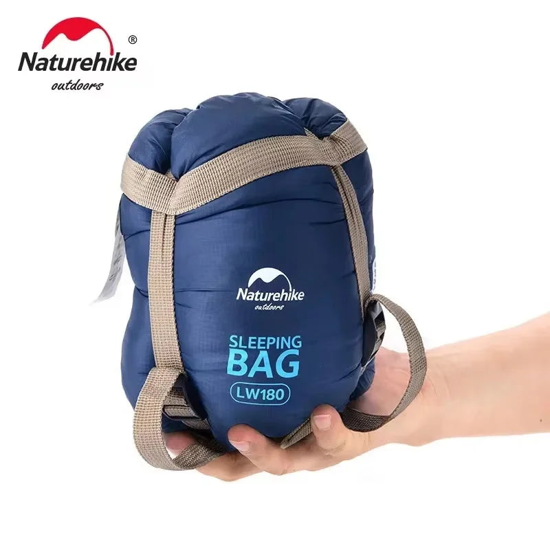 LW180 Sleeping Bag Ultralight Cotton Sleeping Bag Spring Summer Sleeping Bag Outdoor Hiking Camping Sleeping Bag